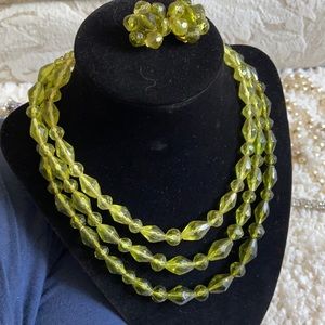 Vintage Made in Germany Necklace and Earrings